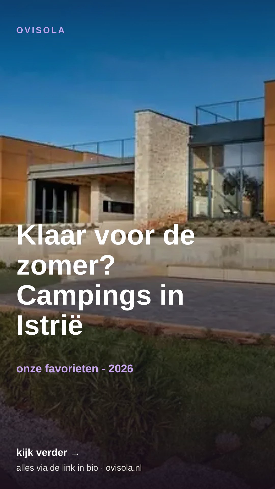 Klaar voor de zomer? Campings in Istrië ☀️