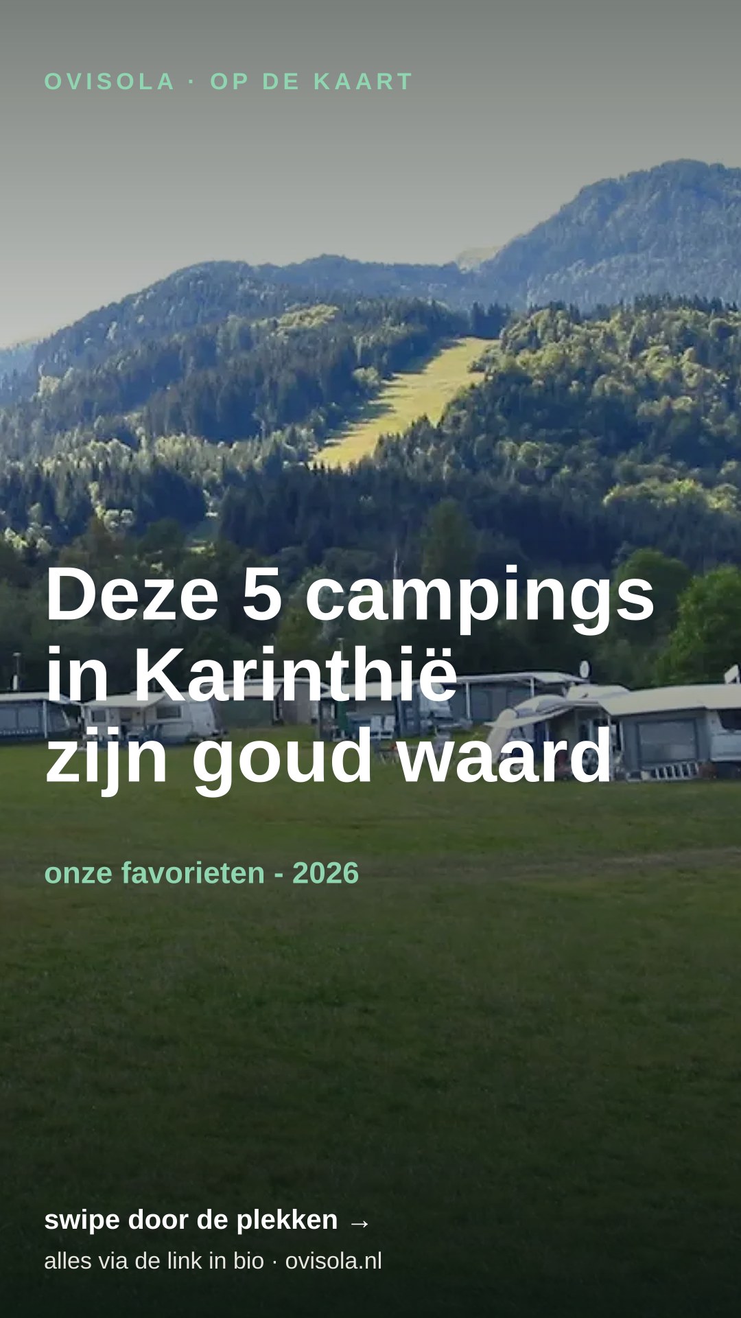 Deze 5 campings in Karinthië zijn goud waard