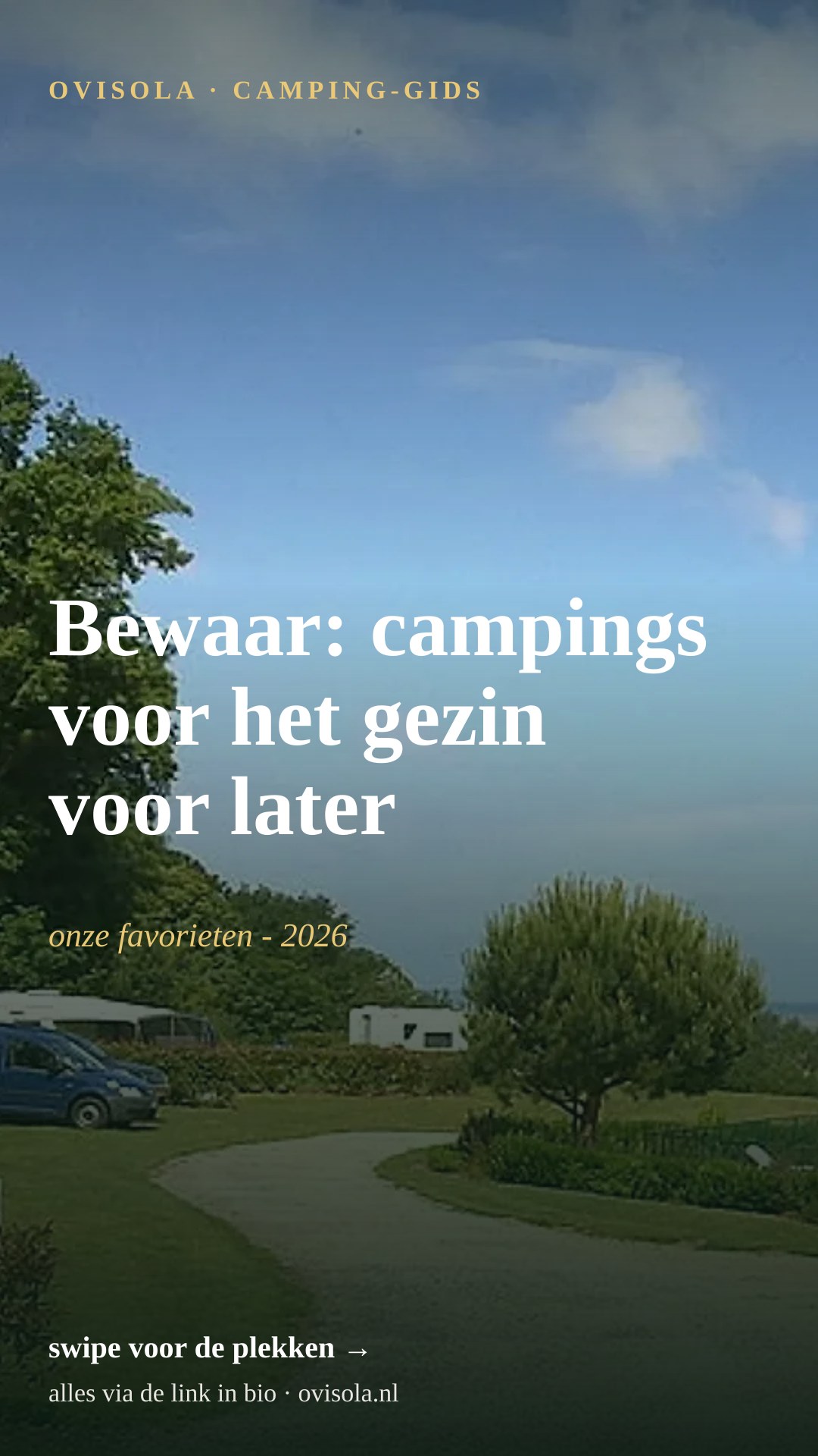 Bewaar: campings voor het gezin voor later 💾